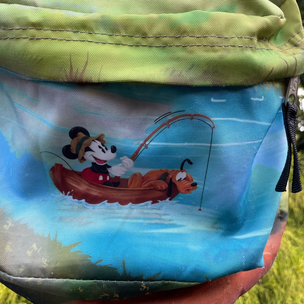 Disney Jansport High Stakes Forest Camp Backpack - Picture 2 of 8